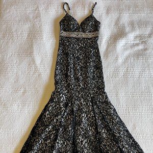 Black Mermaid Prom Dress